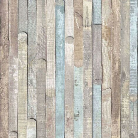 Adhésif rouleau décoratif motif bois peint 2m x 67,5cm – Haut pouvoir couvrant – Pour meubles et objets – Application facile – D-C-Fix - 2mx67
