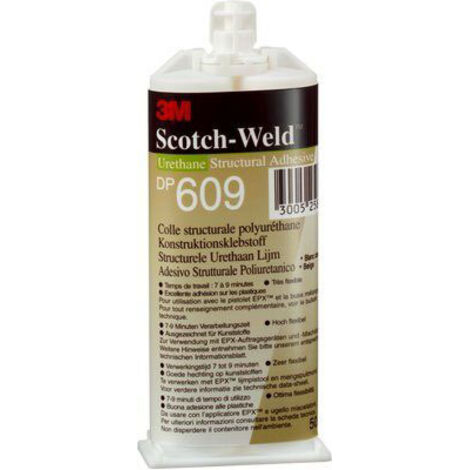 Adhésif Scotch-Weld DP609 Marron, Liquide Cartouche double 48 ml ( Prix pour 1 )