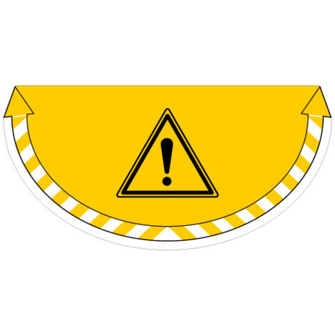 ADHESIF SOL ANTIDERAPANT SIGNALISATION DANGER (G1372)