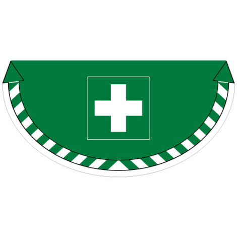 ADHESIF SOL ANTIDERAPANT SIGNALISATION PREMIERS SECOURS (G1368)