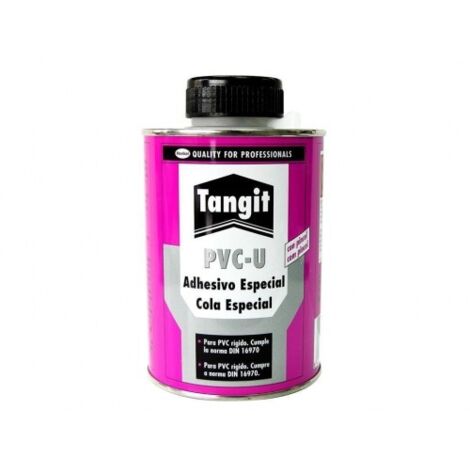 Adhésif spécial PVC boîte 250 gr - TANGIT Capacité : 500 gr
