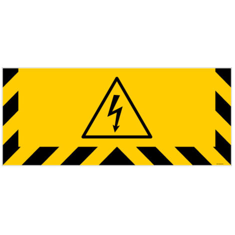 ADHESIF SPECIAL SOL DANGER ELECTRIQUE (G1240)