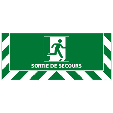 ADHESIF SPECIAL SOL SORTIE DE SECOURS (G1238)