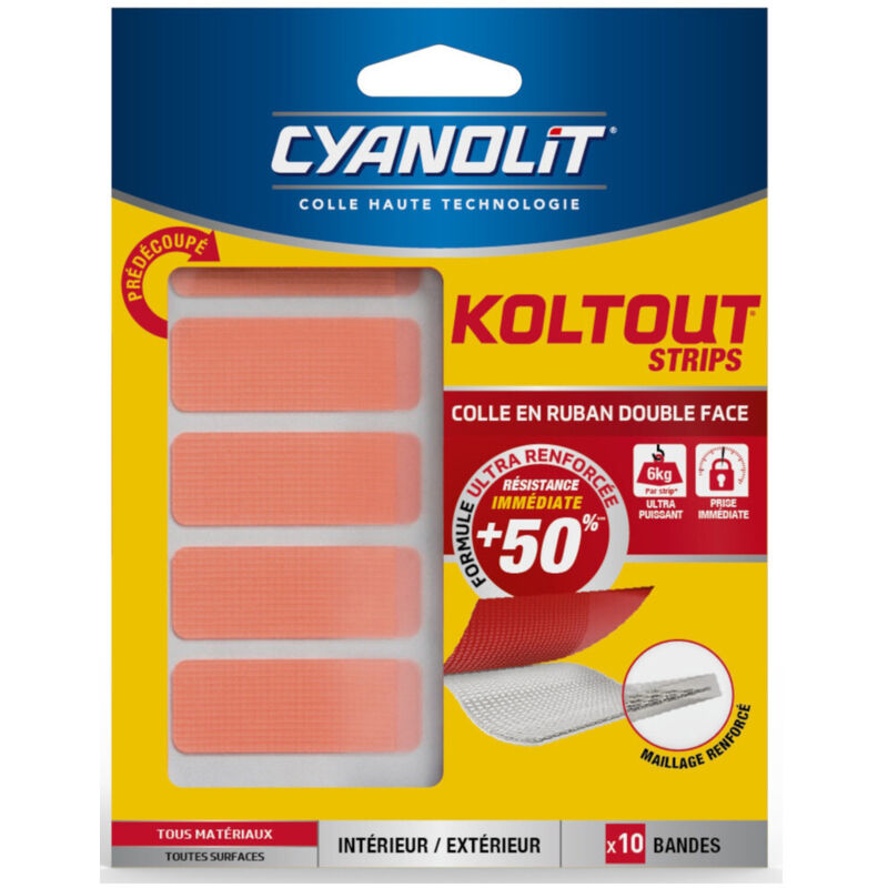 Koltout Strip Predoucoupe X10 - Cyanolit