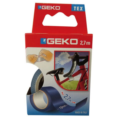 Adhésif tissu plastifié 19mmx2.7m bleu - GEKO