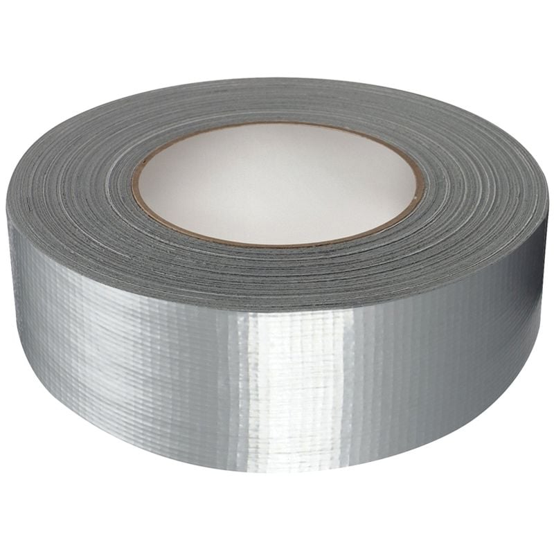 Fixman - adhésif toilé ultra robuste 50 mm x 50 m argenté 188824