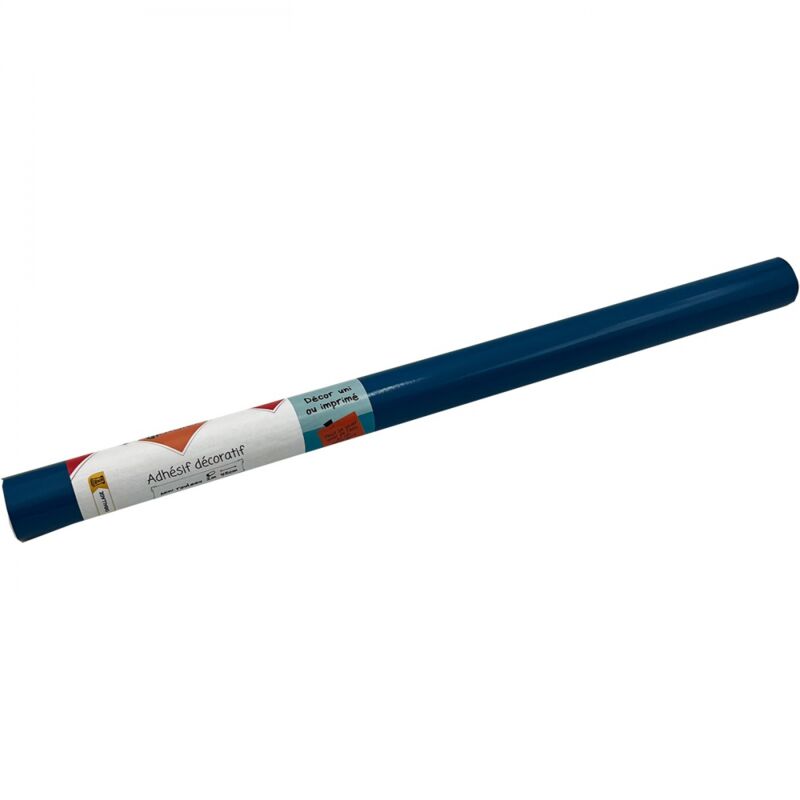 Adhésif Uni Bleu Lagon 45cm x 2m