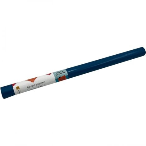 Adhésif Uni Bleu Lagon 45cm x 2m