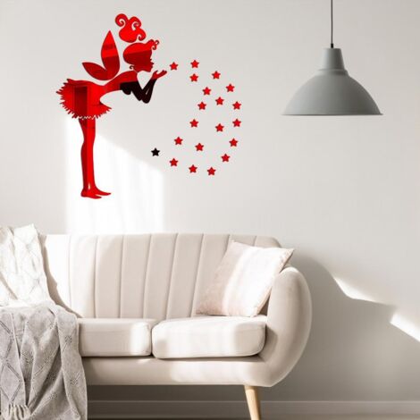 [Adhésifs muraux 3D] + [Vincent Stickers] + [ST-078] + [Acrylique/60x33cm]