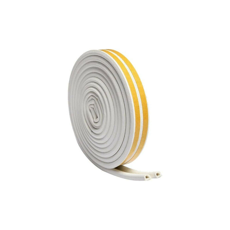 Image of Adhesive tape - white rubber - Type e - 6mx9mm - 47310 - Geko