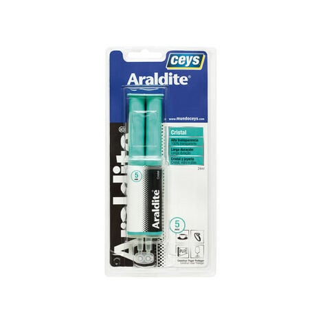 ARALDIT CRISTAL JERINGA TRANSPARENT 24ML-CEYS