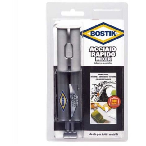 Adhesivo bicomponente de secado rápido con mezclador de 24 ml Bostik