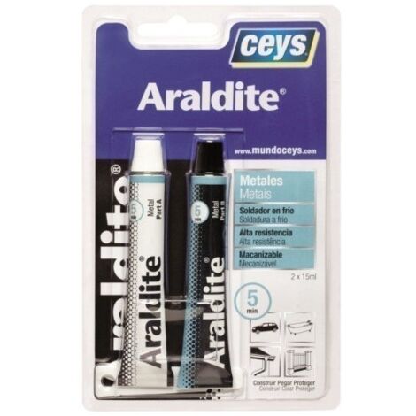 Adhesivo Bicomponente Metales 47 Gr Araldit Ceys