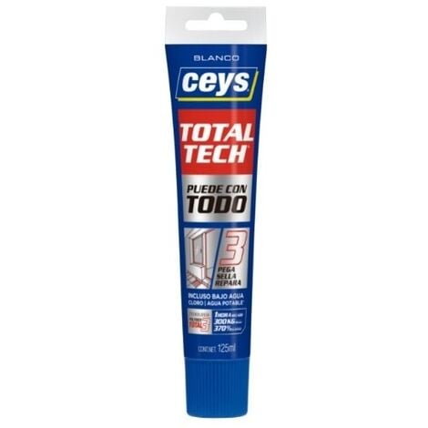 Adhesivo Ceys Total Tech Blanco 125ml