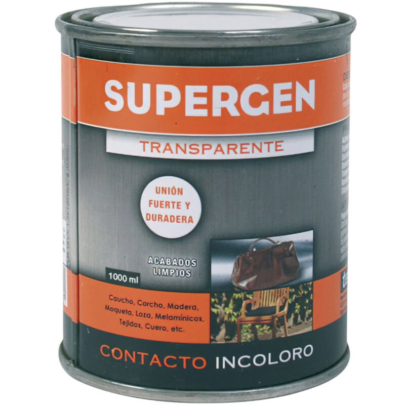 

Pegamento Contacto 1 Lt Incoloro - Supergen