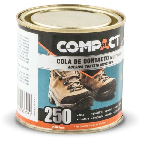 Adhesivo de contacto Compactfix compact 250ml fuerte adhesión aplicación fácil