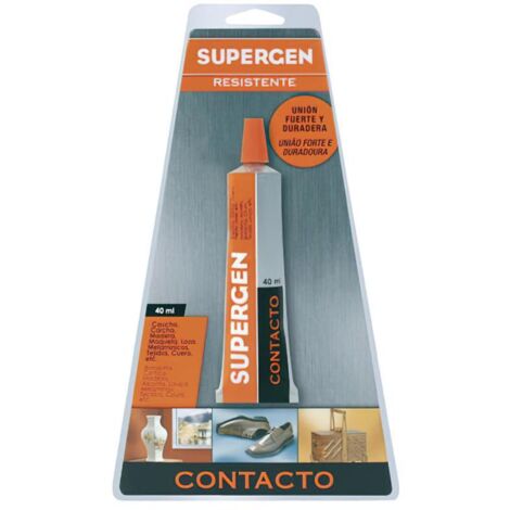 ADHESIVO DE CONTACTO EN TUBO TIPO CLASICO 40ML. SUPERGEN 62600-00000-04