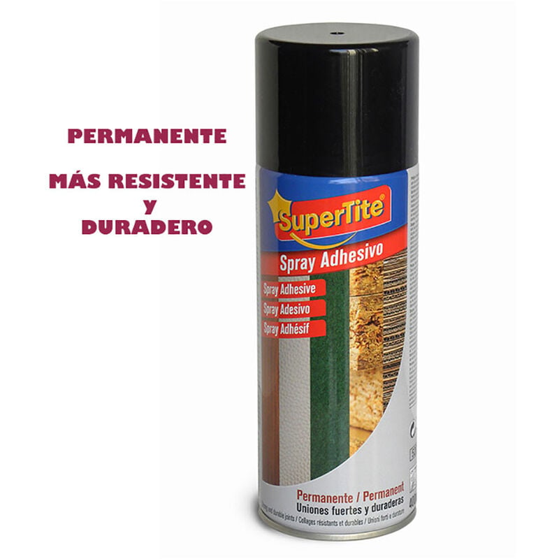 Adhésif Permanent Contact, Spray 400ml A2505 Supertite