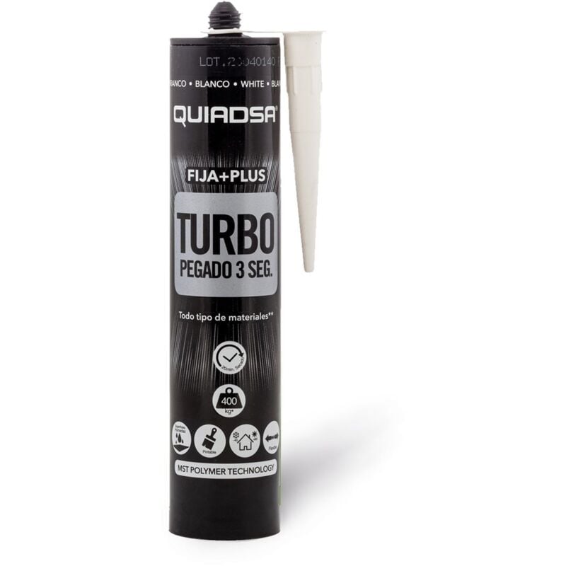 

Adhesivo de montaje TURBO Blanco 290g