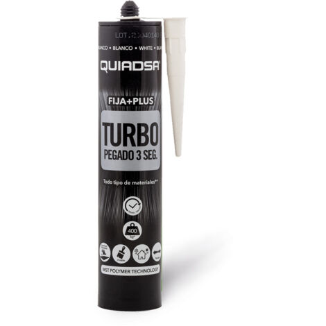 TURBO - Adhesivo de montaje ultra rápido y resistente
