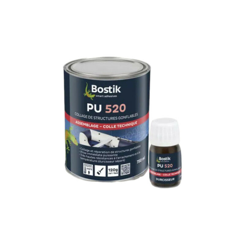 

adhesivo de poliuretano PU 520 endurecedor 750 ml - Transparent - Bostik