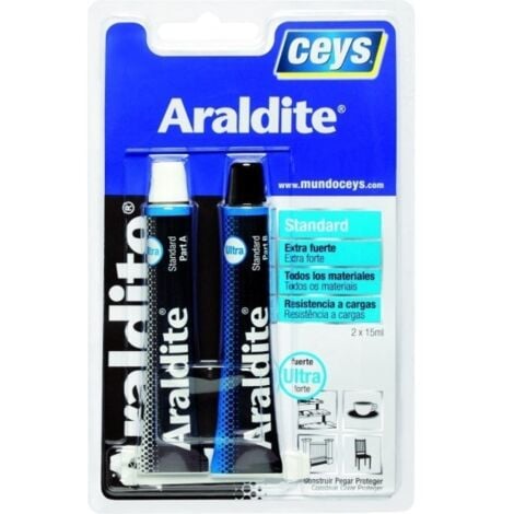 Adhesivo Epoxy Estandar 15+15 Ml Maxima Resistencia Araldit Ceys