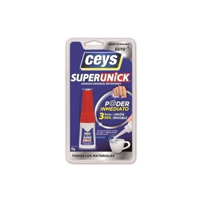 

Adhesivo Instantaneo 6 Gr Universal Superceys Ceys