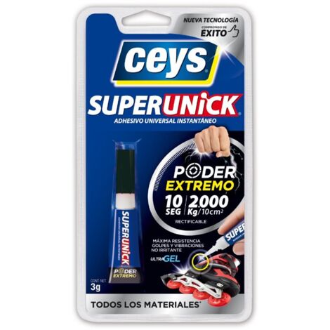Adhesivo Instantaneo Flex Unick Ceys