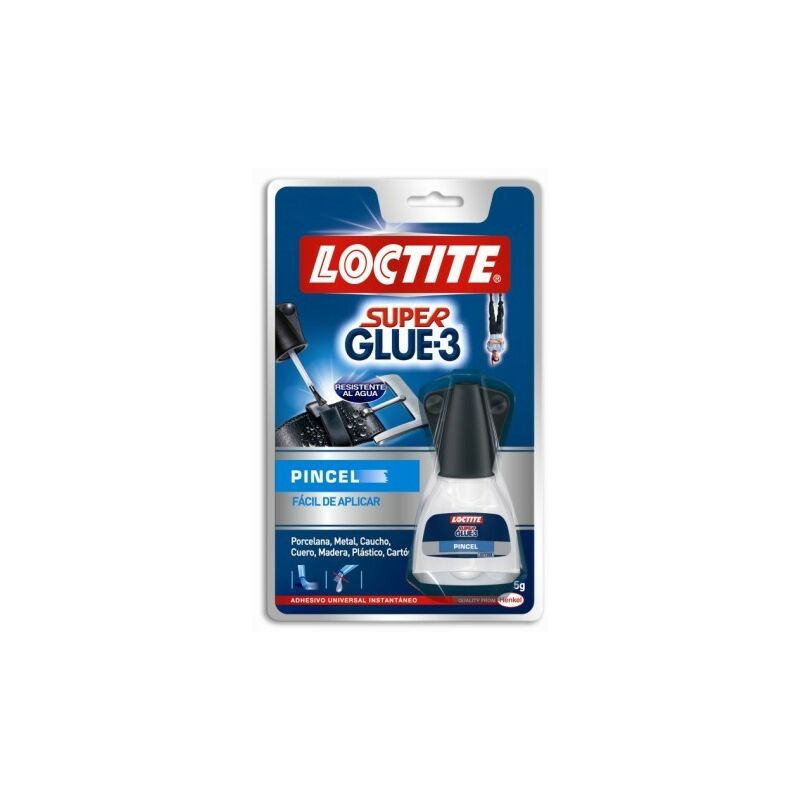 

Adhesivo Instantaneo Super Glue-3 Pincel Loctite