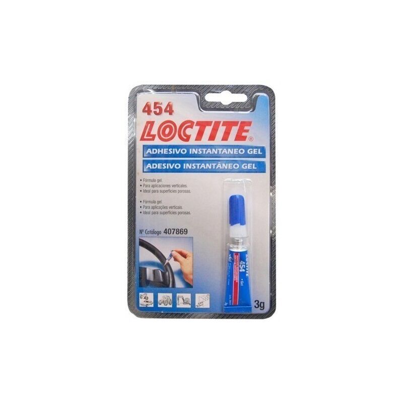 

Adhesivo Instantaneo Gel 3 Gr 454 - Loctite