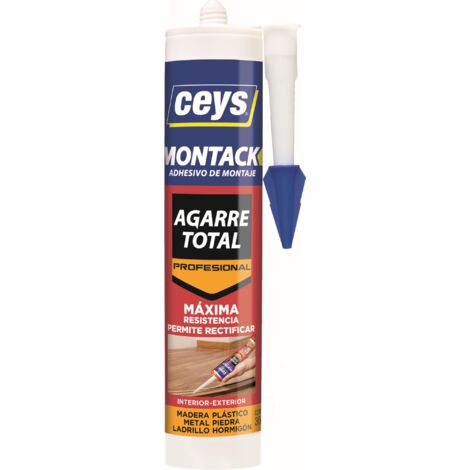Adhesivo Montack Profesional, Cartucho de 300 ml  Ceys 507211