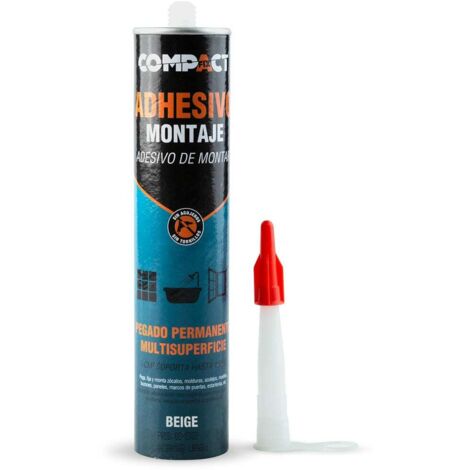 Adhesivo montaje compact 300ml blanco
