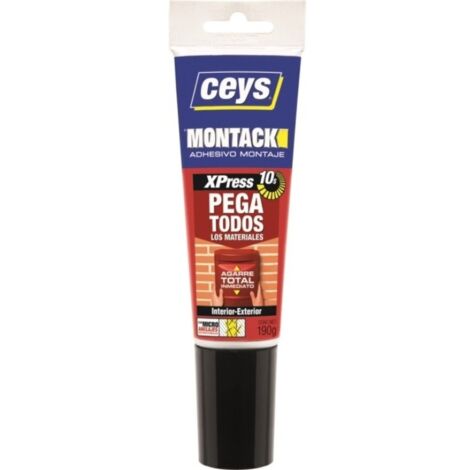 Adhesivo montaje 190 gr montack express tubo ceys