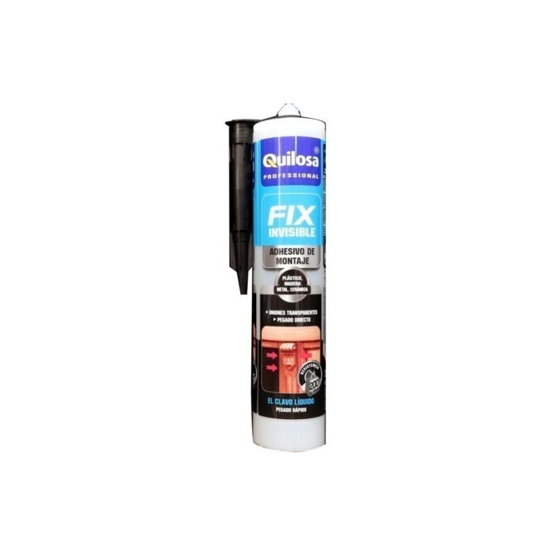 

Adhesivo Montaje 300 Ml Invisiible Cartucho - Quilosa