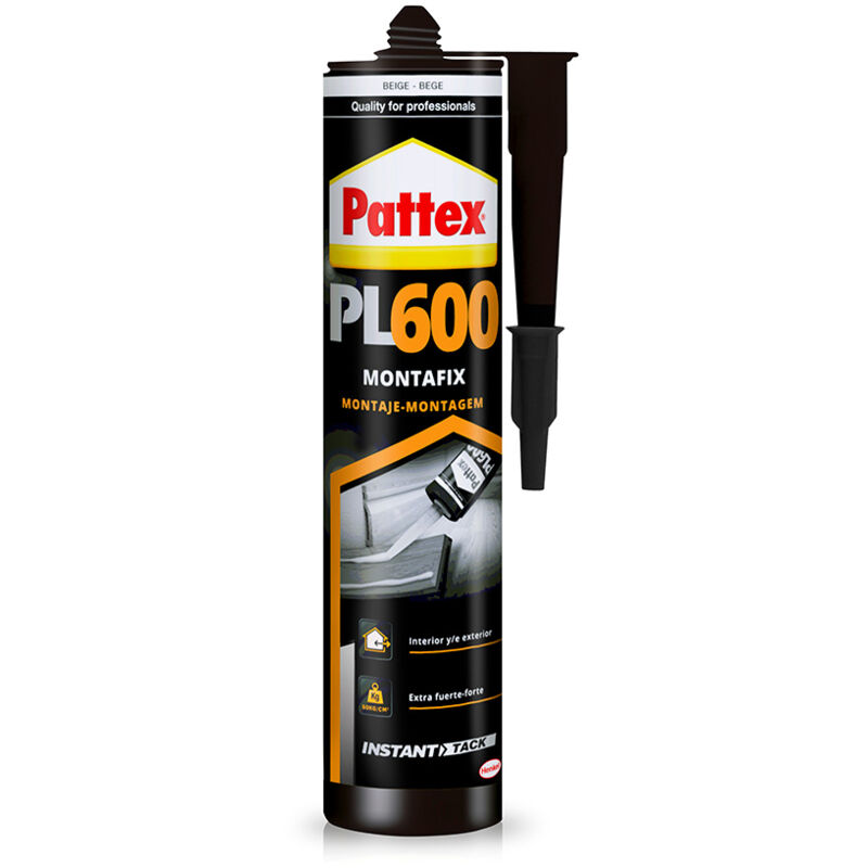 

Adhesivo montaje Montafix Pattex PL600 300 Ml