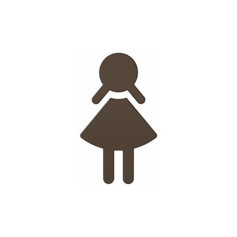 

Adhesivo mujer símbolo SERIE 801. Pantalla de poliamida