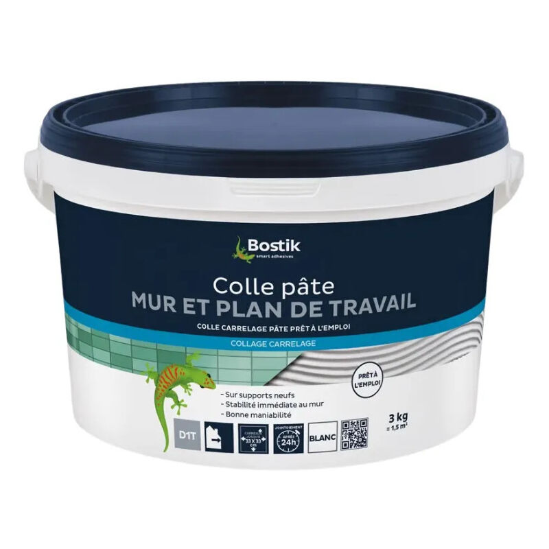 

Adhesivo para paredes y encimeras: pasta de 3 kg