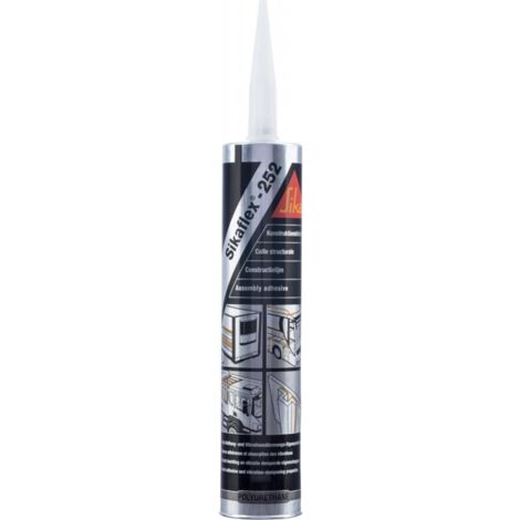 Adhesivo para juntas estructurales - SIKA Sikaflex 252 - Blanco - 300ml