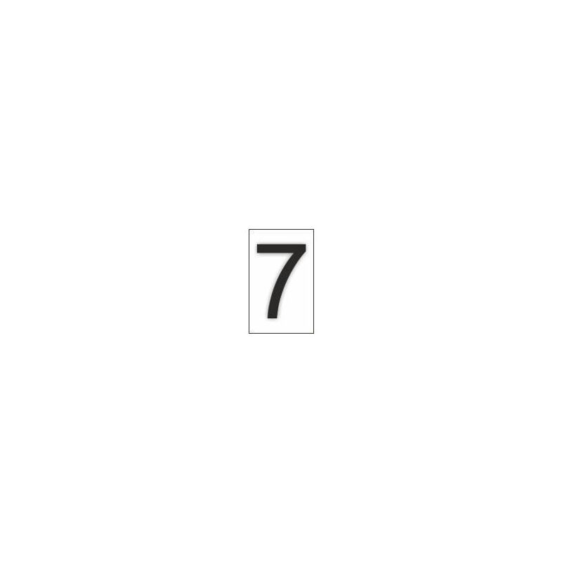 

Adhesivo Para Señal Número 7 (Pack de 10) | 46 x 140 mm