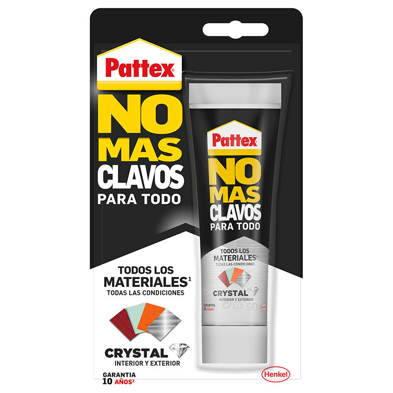 

Adhesivo Pattex 1 para todo Cristal 90Gr