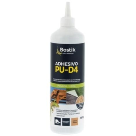 Adhesivo Poliuretano 750 Ml  Multimateriales Biberon Bostik