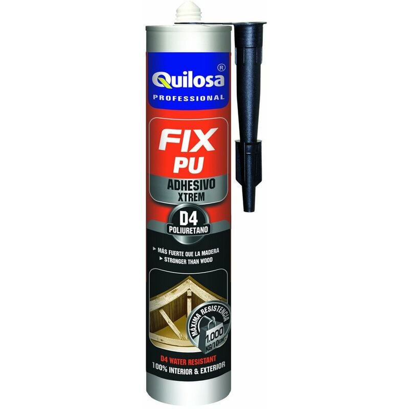 

Adhesivo Poliuretano Tixotropi Fix Madera Xtrem 300ml 28506