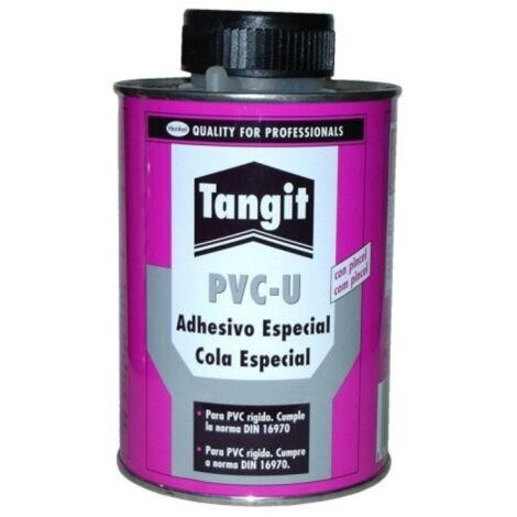 Adhesivo pvc rigido 1 kg bote/pincel tangit