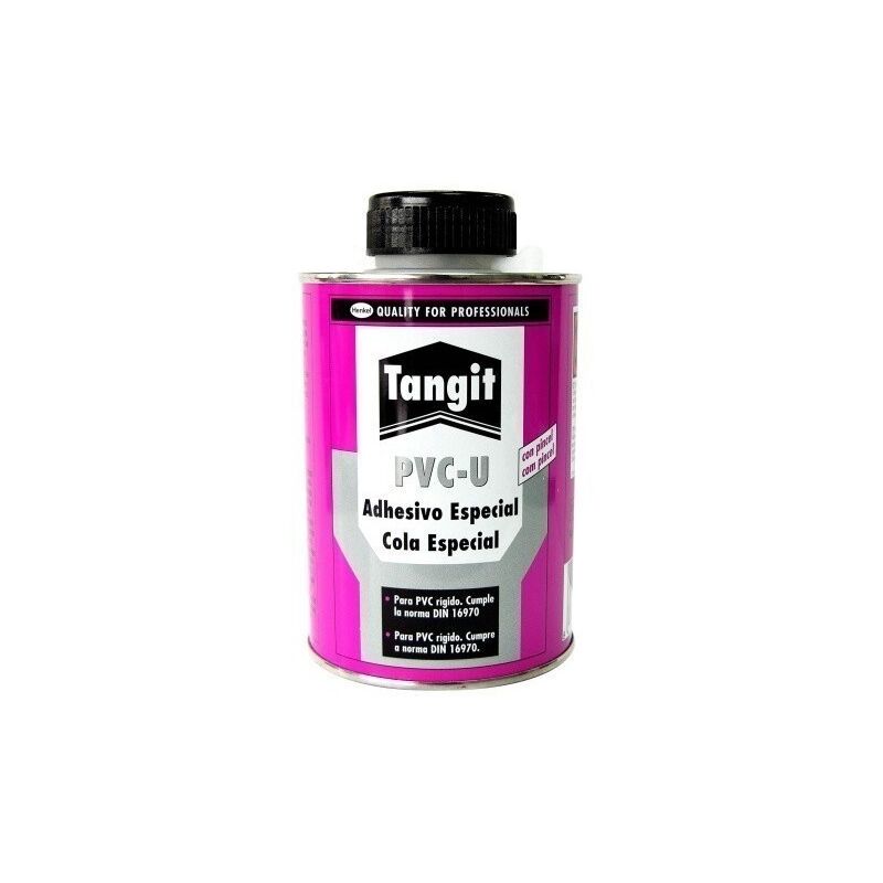 

Pegamento Pvc Rigido Con Pincel Bote 250gr. 34949 - Tangit