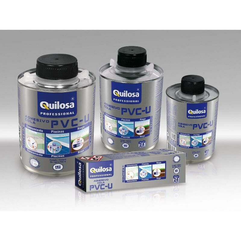 

quilosa sintex adhesivo pvc bote 500 ml bote+pincel 15834 - Mibricotienda