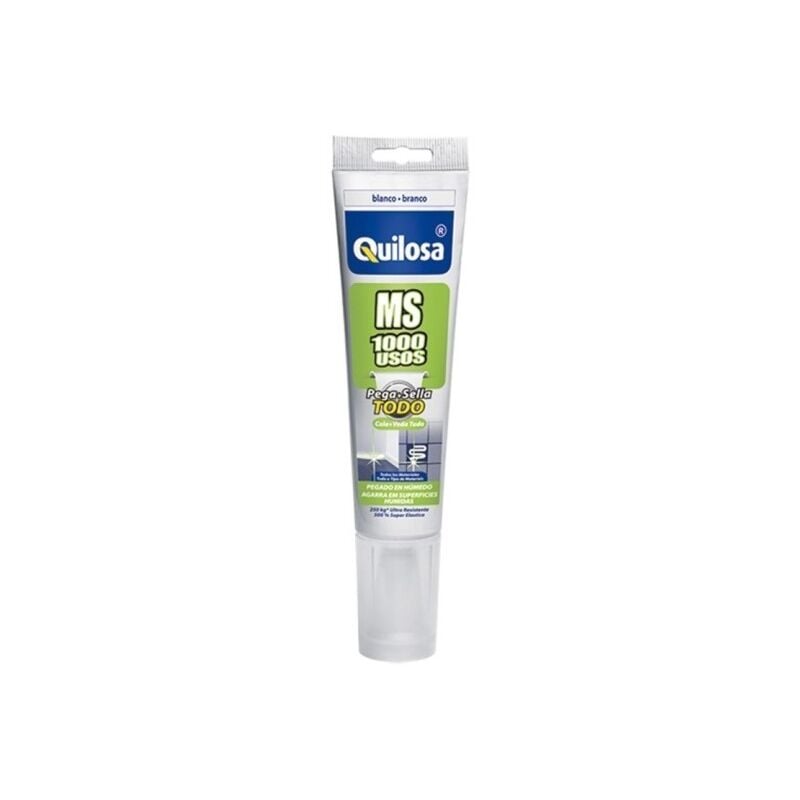 

Adhesivo Sellador Polimero 100 Ml Tra Ms 1000 Usos Tubo - Quilosa