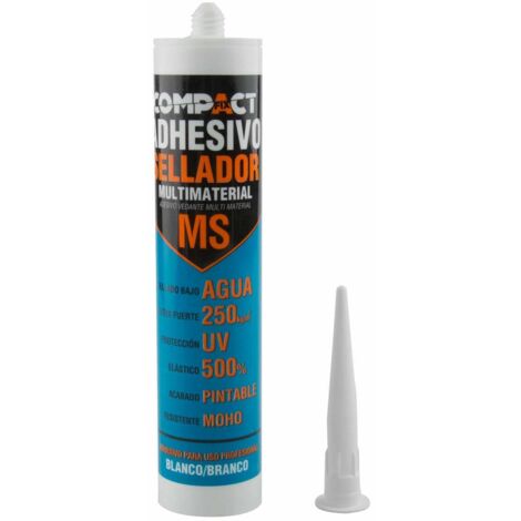 Adhesivo sellador ms compact blanco