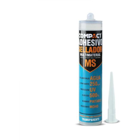 Adhesivo sellador ms compact transparente