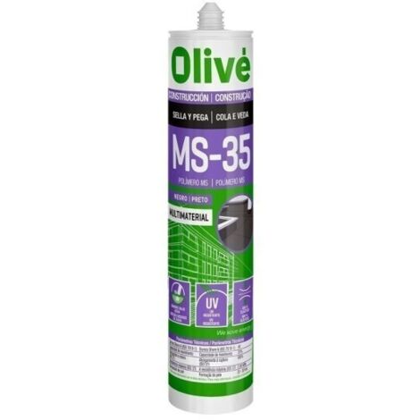ADHESIVO SELLADOR MULTIMATERIAL MS NEGRO