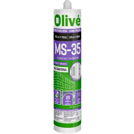 OLIVE QUIMICA - GRUPO OLIVE ADHESIVO SELLADOR POLIM 290 ML BL BRIK-CEN MS-AQUA CART QUIA